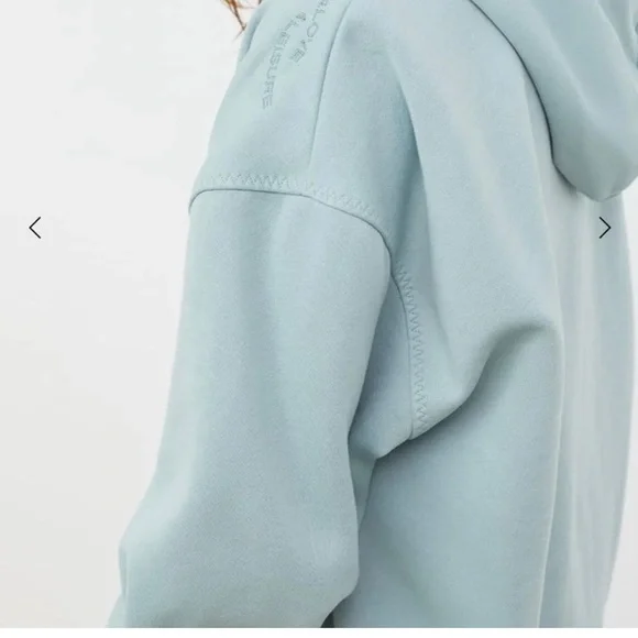 For Love And Lemons Light Blue Hoodie - Picture 2 of 11